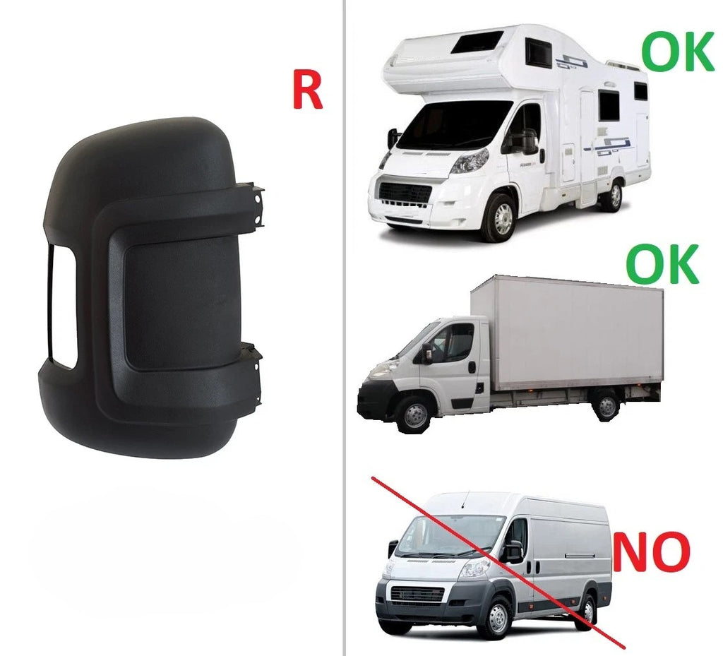 Coque de rétroviseur bras long passager DUCATO 2006-2014
