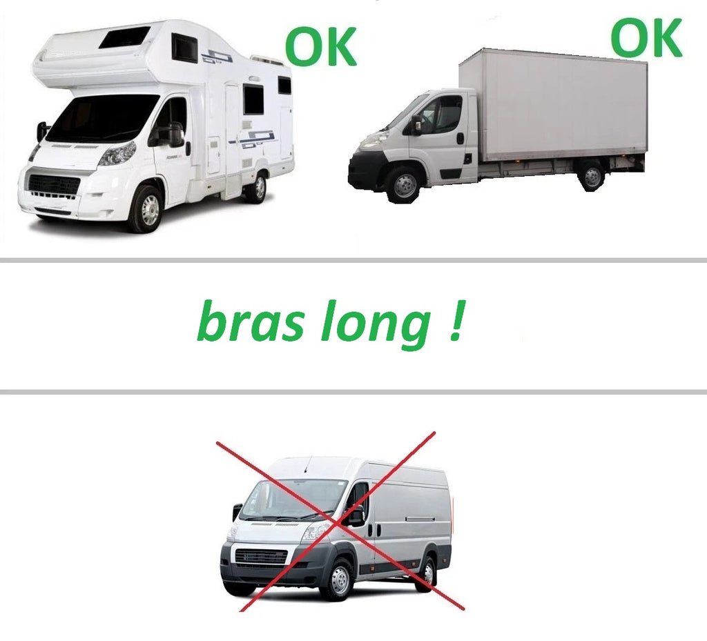 Rétroviseur bras long / conducteur DUCATO (manuel) 2006-2014