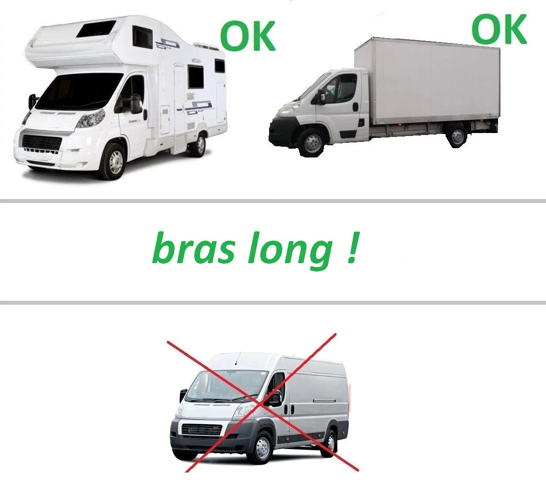 Rétroviseur bras long / passager DUCATO (manuel) 2006-2014